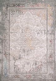 Dynamic Rugs SOMA 6194-199 Ivory and Grey and Multi